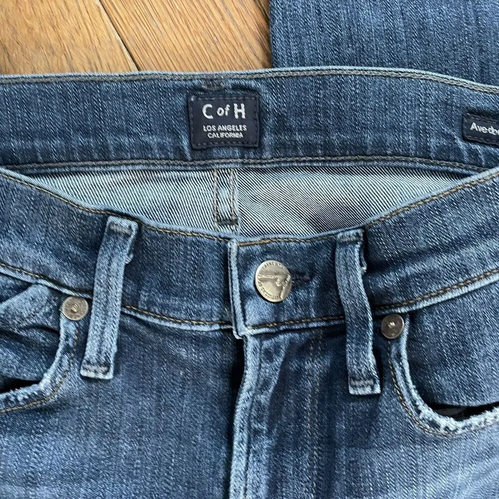 Citizens Of Humanity Sz 24 Womens Avedon‎ Ankle ultra skinny Stretch Denim Jeans